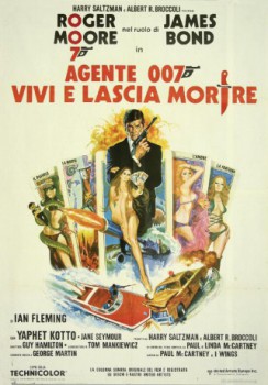 poster Agente 007 - Vivi e lascia morire  (1973)