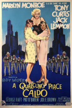 poster A qualcuno piace caldo  (1959)