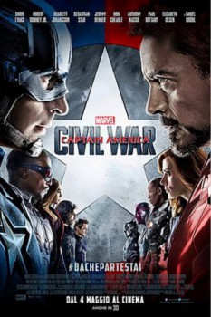 poster Captain America: Civil War  (2016)