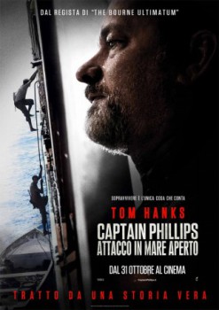 poster Captain Phillips - Attacco in mare aperto  (2013)