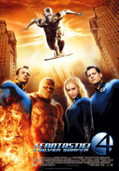 poster I Fantastici 4 e Silver Surfer  (2007)