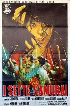 poster I sette samurai  (1954)