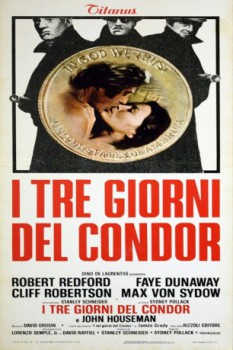 poster I tre giorni del Condor  (1975)