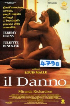 poster Il danno  (1992)