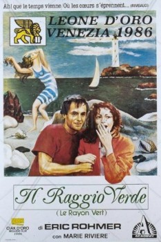 poster Il raggio verde  (1986)