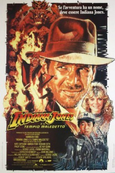 poster Indiana Jones e il tempio maledetto  (1984)