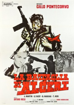 poster La battaglia di Algeri  (1966)