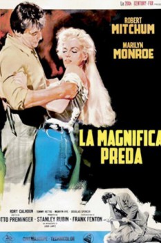 poster La magnifica preda  (1954)