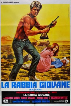 poster La rabbia giovane  (1974)