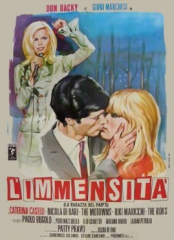 poster L'immensità (La ragazza del Paip's)  (1967)