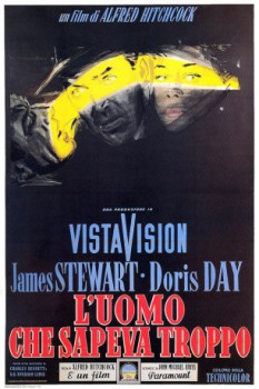 poster L'uomo che sapeva troppo  (1956)