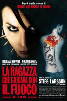 poster La ragazza che giocava con il fuoco  (2009)