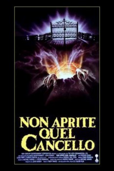 poster Non aprite quel cancello  (1987)