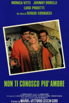 poster Non ti conosco più amore  (1980)