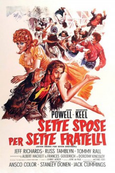 poster Sette spose per sette fratelli  (1954)