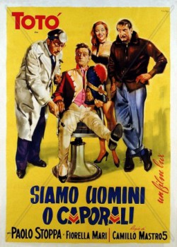 poster Siamo uomini o caporali  (1955)