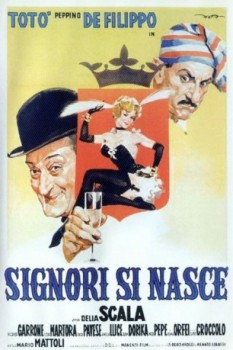 poster Signori si nasce  (1960)