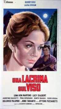 poster Una lacrima sul viso  (1964)