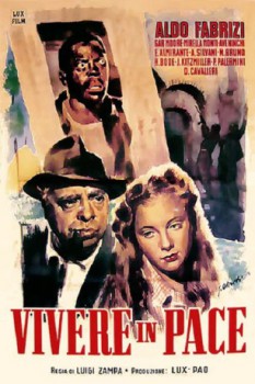 poster Vivere in pace  (1947)