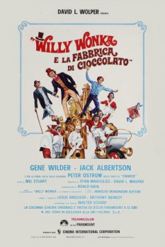 poster Willy Wonka e la fabbrica di cioccolato  (1971)