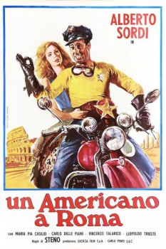 poster Un americano a Roma  (1954)